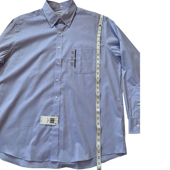 Van Heusen Pinpoint Regular Fit Oxford shirt Size 17 1/2, 34/35 - Picture 5 of 7